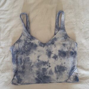 Lululemon Align Blue Tie-Dye Tank Top